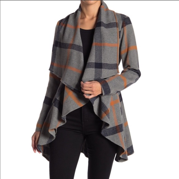 FAVLUX Jackets & Blazers - Favlux ~ Grey Plaid Jacket ~ Size S